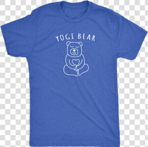 Yogi Bear Mens Vintage Feel Tri Blend T shirt In Blue   Circuit Zandvoort T Shirt  HD Png Download