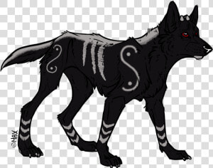 Rottweiler Puppy Hellhound Clip Art   Anime Hellhound Pup  HD Png Download