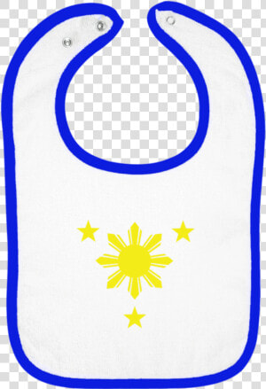 Philippine Sun And Stars Bib  HD Png Download