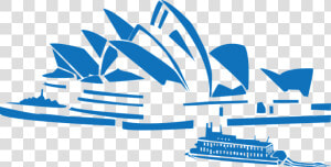 Sydney  Opera  Famous  Silhouette  Building  House   Sydney Opera House Vector Png  Transparent Png