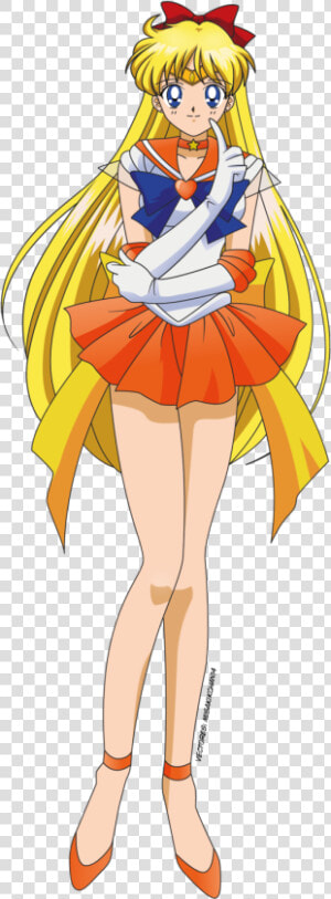 Sailor Venus Png   Sailor Moon Super Sailor Venus  Transparent Png