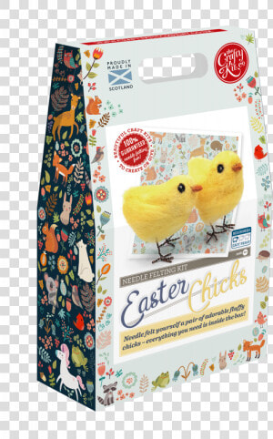 Easter Chicks Needle Felting Kit   Felt  HD Png Download