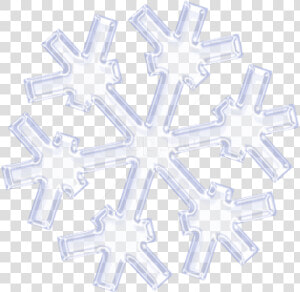 Transparent Simple Snowflake Png Clipart   Flocon De Neige Silhouette  Png Download