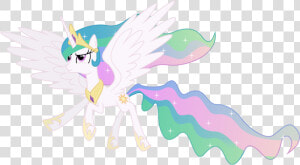 Princess Celestia In Flight By 90sigma d52thpf   Princess Celestia Png Front Fly  Transparent Png