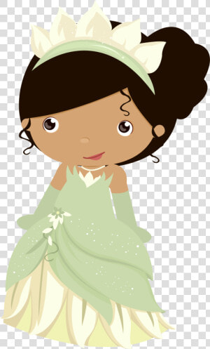 Disney Clipart  Cute Clipart  Disney Princess Tiana    Princesa Y El Sapo Bebe  HD Png Download