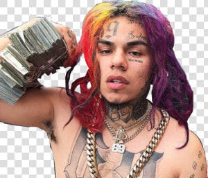  tekashi  tekashi69  69tekashi  69  6ix9ine  colorful   Instagram 6ix9ine  HD Png Download