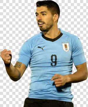 Luis Suarez Render   Luis Suarez Uruguay Postal  HD Png Download