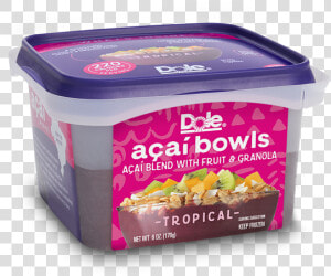 Dole Acai Bowl Tropical  HD Png Download