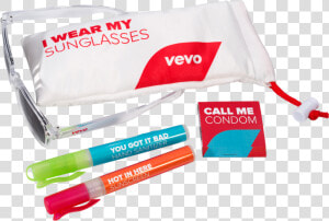 Vevo   Axis Promotions   Coachella Img18272   Promotional Items Survival Kit  HD Png Download