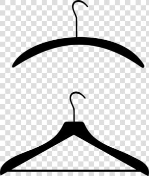 Clip Hangers Clippy   Dress Hanger Silhouette Png Transparent  Png Download