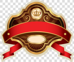 Gold Vector Red Golden   Ribbon Gold Badge Png  Transparent Png