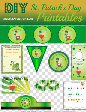 Patricks Day Printables   St Patricks Day Kids Parties  HD Png Download