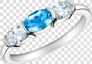 Synergy Aquamarine And Diamond Ring   Pre engagement Ring  HD Png Download