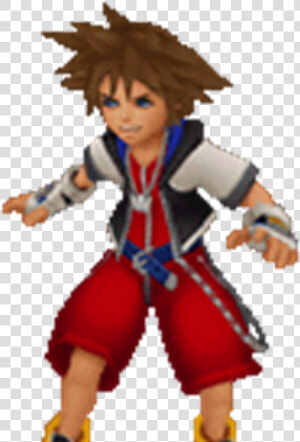 Sora Talk Sprite Khrec   Kingdom Hearts Gif Png  Transparent Png