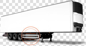 Battery Electric Refrigerated Trailer  HD Png Download