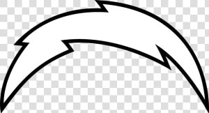 Chargers Logo Black And White  HD Png Download