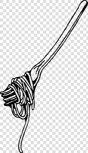 Fork With Spaghetti   Spaghetti Clip Art  HD Png Download