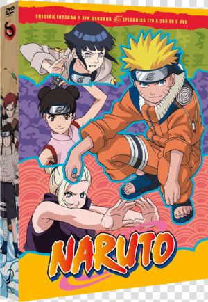 Box 8 Naruto Dvd   Naruto  HD Png Download