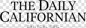 Dailycal   Daily Californian Berkeley Logo  HD Png Download