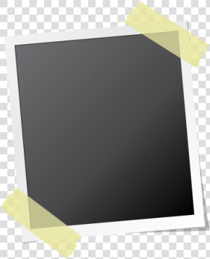 A Vector Image Of A Polaroid Glued To A Transparent   Polaroid Photos No Background  HD Png Download