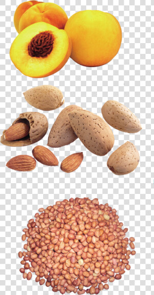 Peanut Yellow Peach Dried Fruit Snack Design Pattern   Any Two Oil Seeds  HD Png Download