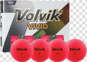 Volvik Vivid Golf Balls   Ball  HD Png Download