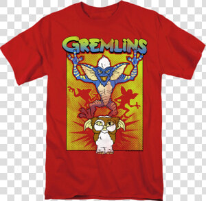 Gizmo S Nightmare Gremlins T shirt   T shirt  HD Png Download