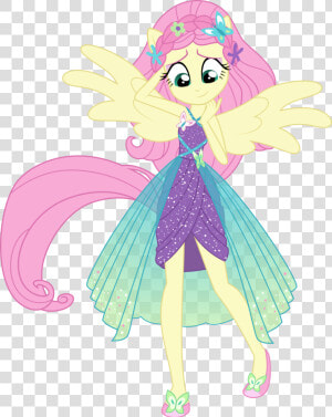 Vector 5 Fluttershy By Whalepornoz Dc3v85z   Mlp Eg Forgotten Friendship Transformation  HD Png Download