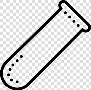 Empty Test Tube Icon  HD Png Download