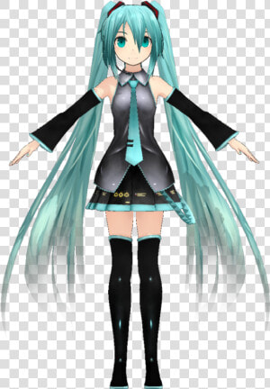 Miku By Rondline   Anime  HD Png Download