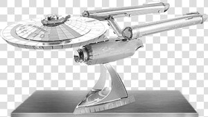 Uss Enterprise Ncc 1701 Star Trek Metal Earth Metal   Star Wars Metal Earth Iconx  HD Png Download