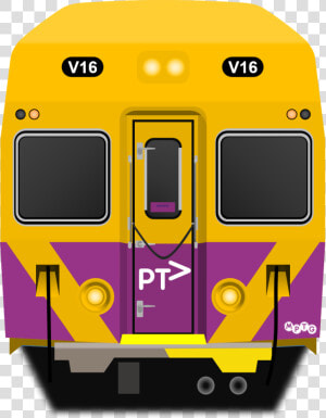 Sydney Trains V Set In The Purple Ptv Livery Front   Sydney Trains V Set  HD Png Download