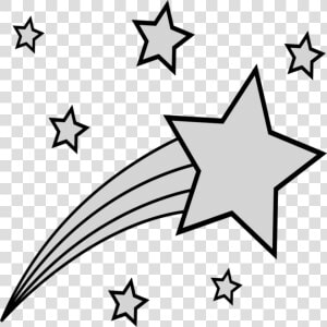 Shooting Star Colouring Page   Png Download   Star Picture For Colouring  Transparent Png