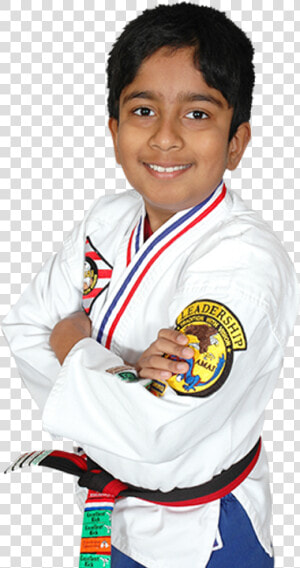 Martial Arts Kid With Arms Crossed   Brazilian Jiu jitsu  HD Png Download