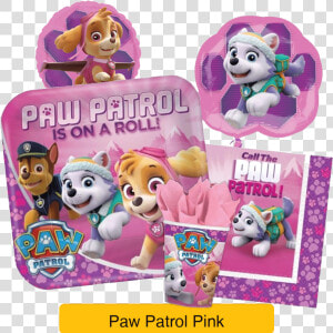 Paw Patrol Pink   Skye Paw Patrol Party Supplies  HD Png Download