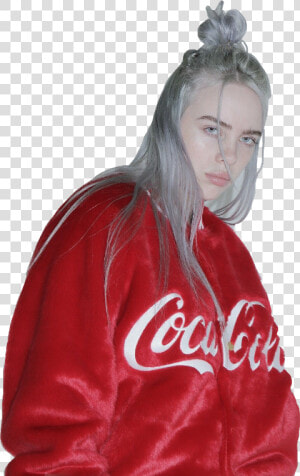 Billie Eilish Wallpaper Red  HD Png Download