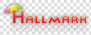 Logo Of Hallmark Roofing Services   Graphic Design  HD Png Download