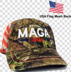 Embroidered In Usa Donald Trump 2020 Maga Cap Camo   Baseball Cap  HD Png Download