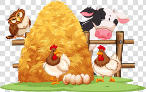 Transparent Farm Animals Clipart   Cartoon Farm Clip Art  HD Png Download