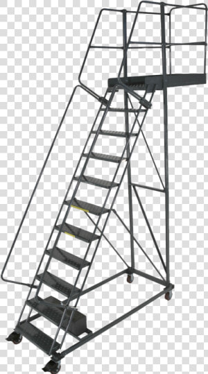 11 Step Cantilever Ladder   Cantilever Ladder  HD Png Download