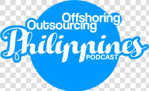 Philippine Offshoring Outsourcing Logo   Circle  HD Png Download