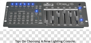 Tips On Choosing A New Lighting Console   Chauvet Dj Dmx Controller  HD Png Download