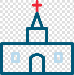 Church Icon   Christian Church  HD Png Download