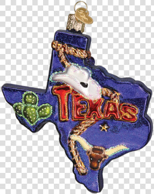 State Of Texas Landmarks Glass Ornament  HD Png Download