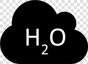 H2o Water Vapor Icon   Nitrous Oxide Icon  HD Png Download