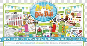 Zip A Dee Doo Dah Designs  HD Png Download