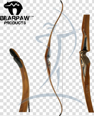 Bearpaw Desert Hunter One piece Hunting Recurve 60   Longbow  HD Png Download