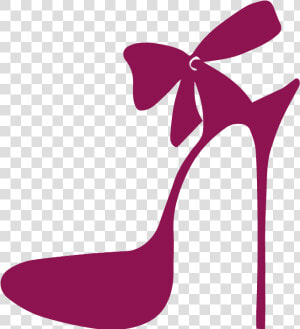 High heeled Shoe Stiletto Heel   Stiletto High Heel Silhouette  HD Png Download