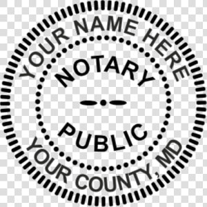 Xstamper Notary Seal Stamp   Notary Seal  HD Png Download