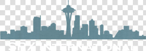 Corporate Housing In Seattle   Free Vector Seattle Skyline  HD Png Download